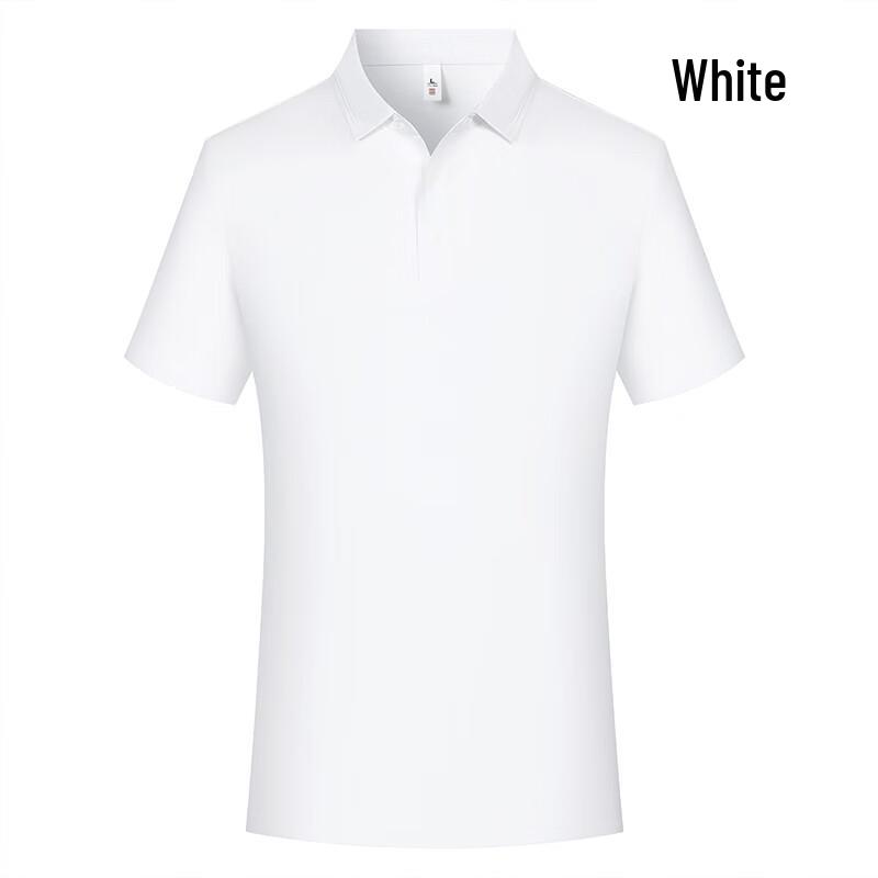 Unisex Ice Silk Short Sleeve Polo Shirt S
