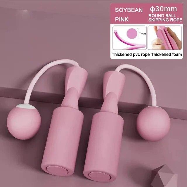 Fitness švihadlo Cvičení beztížné švihadlo Velký malý míč 7 cm švihadlo Jóga Žena Fitness vybavení Dospělý Dítě