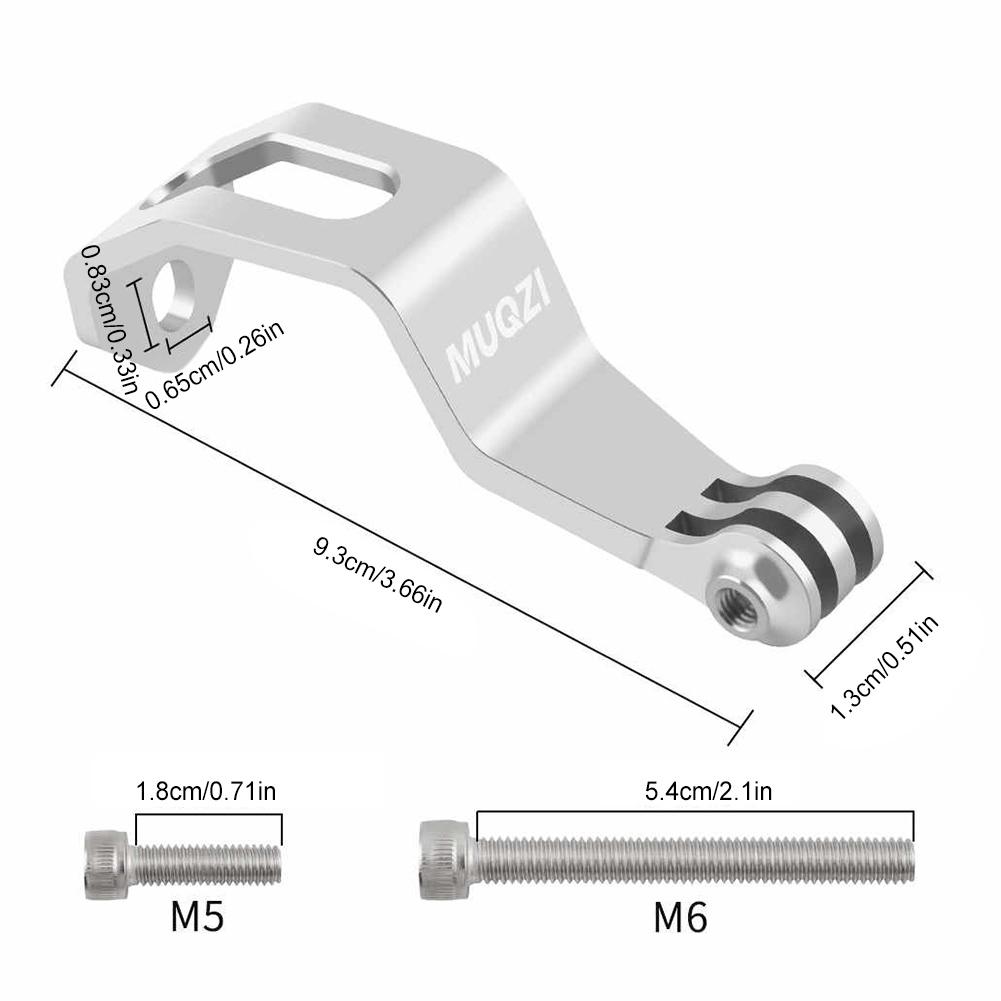Bicycle Front Fork Light Holder Aluminum Alloy Bike Light Bracket for Sport Camera Flashlight Lamp Holder Bicycle Accessories