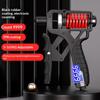 Adjustable electronic grip strength trainer for professional carbon steel arm muscle training and wrist strength, men's fitness exercise