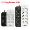 Quick Charge Multitap Socket USB Type C Electrical Power Strip Electrical Socket  AC Power