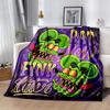 Rat Fink Power Flannel Blanket Soft All-Season Throw, Design for Camping, Car Travel, Hiking Sofa, Bed, Office Perfect Gift for Parties