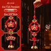2026 Year of the Horse Persimmon Hanging Decoration for Chinese New Year - Living Room Ornaments, Spring Festival Door Bells & Small Pendants.