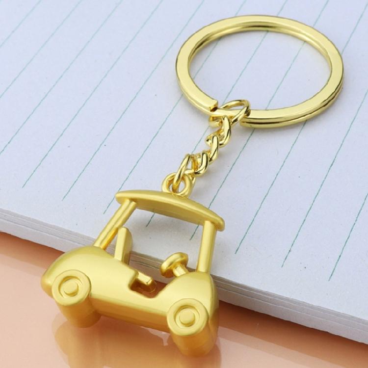 Realistic 3D Golf Cart Keychain Keyring Holder for Sports Fans Trendsetters Men and Women Adding Personality To Your Key