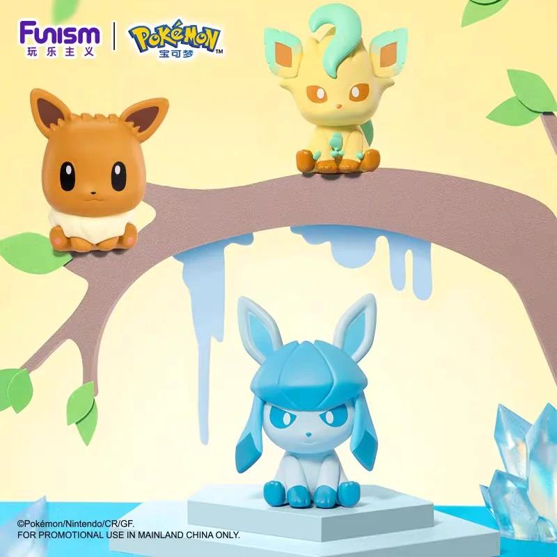 Collection Eeveelutions Sylveon Jolteon Espeon Umbreon Flareon Blind Bag Gifts Toy Model Anime Figures Collect Ornaments