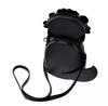 DISNEY Cheshire Cat Shoulder Bag Glow-in-the-Dark Die-Cut Black (CHESHIRE CAT) Japan NEW