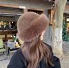 Warm Hat Casual Plush Fluffy Plush Cap Versatile Solid Hat for Holiday Season Thick, Fluffy & Warm with Ear Protection Hat