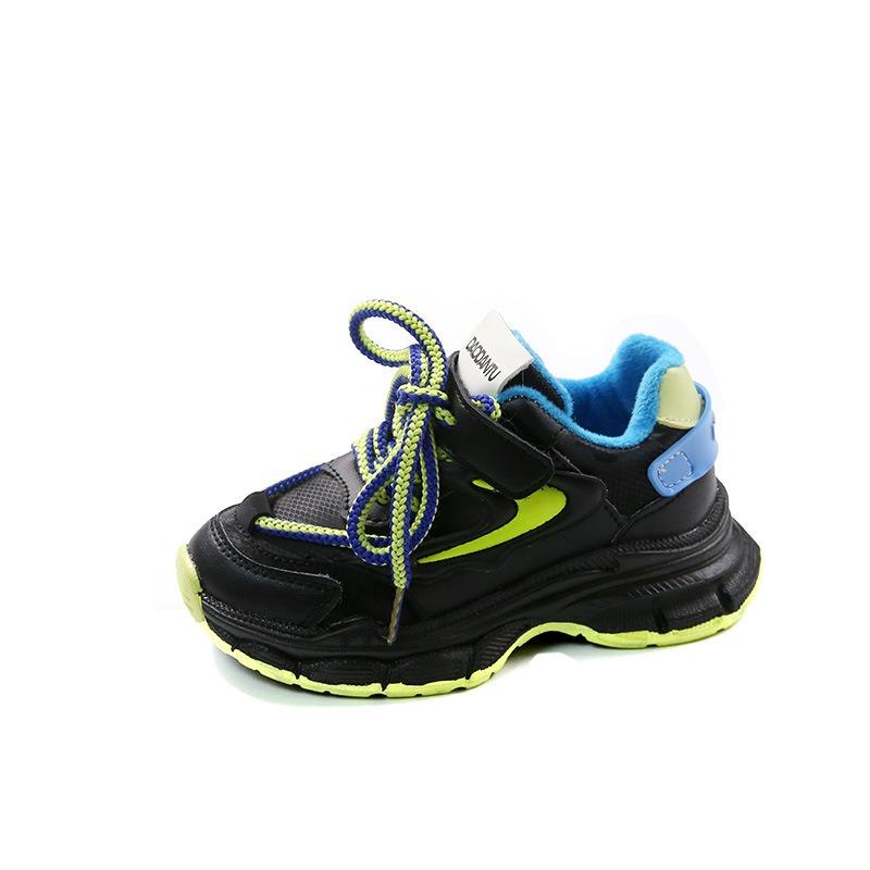 Новые осенние и зимние детские спортивные туфли для девочек — фото 7