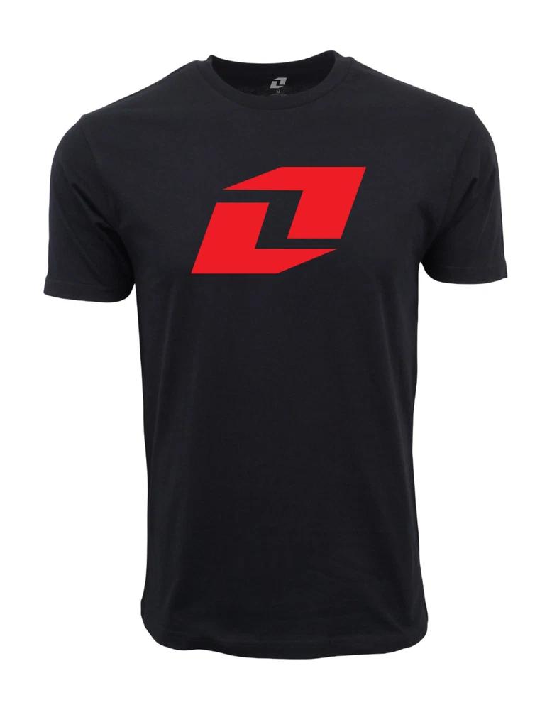 Moto And Racing Industries Icon Logo T Shirt Black Red S