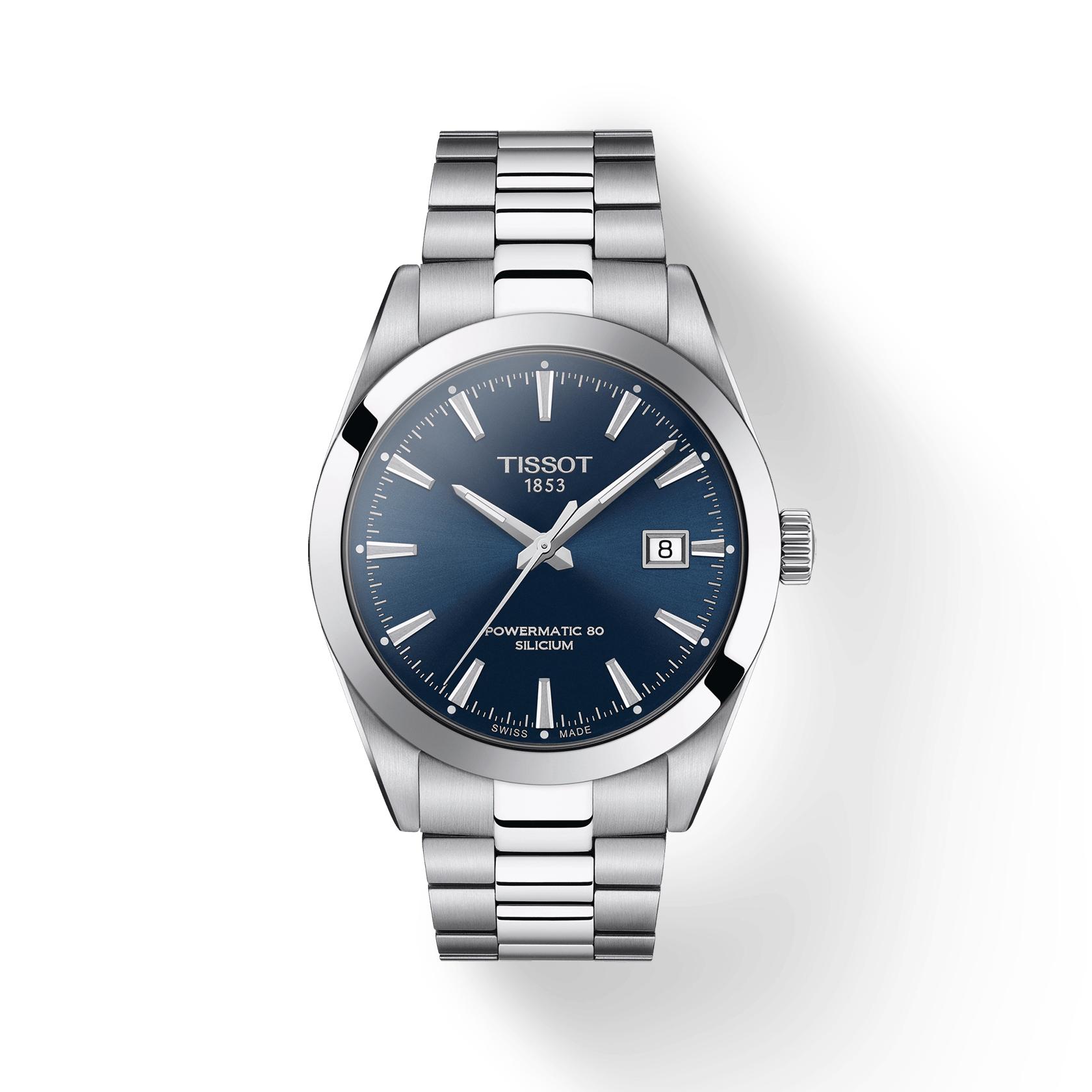 

Tissot Stainless Steel blue Dial Men s Fashion Watch T127.407.11.041.00 синій