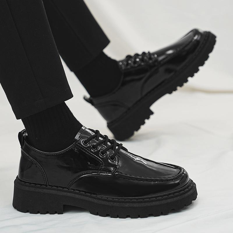 Сплошные мужские туфли для вождения — фото 7