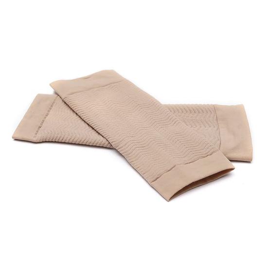 1 Pair Arm Gloves Fitted Slimming Weight Loss Shockproof Arm Sleeve for Running