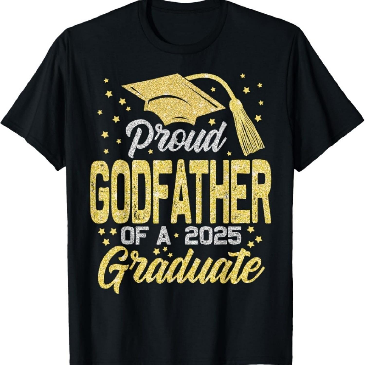 Proud Godfather of a 2025 graduate senior graduation T-Shirt XXXXXL разноцветный