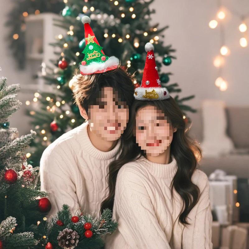 Christmas Tree Hat with Cute Santa Legs - Festive Headwear for Men & Women, Perfect Christmas Gift & Photo Prop