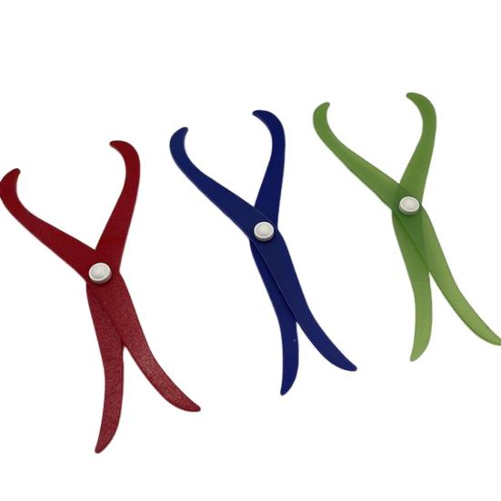 Lenktos kojelės keramikos molio apkaba Nešiojama Didelio patvarumo Akrilinė Keraminė Matavimo Molio Drožybos Formavimo Skulptūros Modeliavimo Keramikos Įrankiai