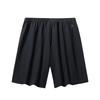 Anta Pantaloncini casual larghi a vita media con comode scritte Pantaloncini da uomo Nero 952528301-6