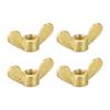 4Pcs M4 M5 M6 M8 M10 Butterfly Nut  Hand Tighten Nuts High Quality Ear Nuts