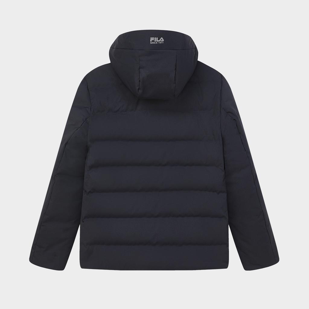 Fila 2023 Winter New Basic Simple Comfortable Casual Warm Down Jacket Men Outerwear Legendary-Blue F11M341904F-NV
