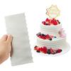 1pcs Stainless Steel Cake Decorating Tools Cake Scrapers Pastry Comb Smoother Decorating Baking Tools Kitchen Baking Mold