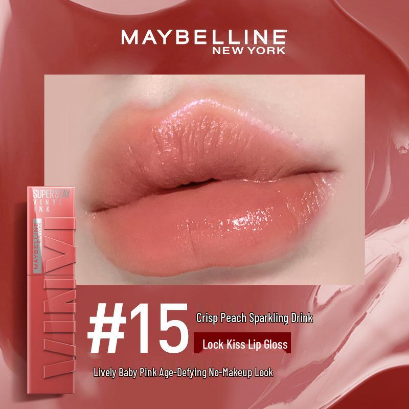 

Maybelline Lock Kiss Stick Superstay Довготривалий Помада-блиск для губ з напівдзеркальним фінішем 4.2ml
