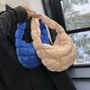 Mini Cloud Pleated Bags for Women Casual Quilted Handbag Nylon Padded Handle Bags Luxury Soft Puffy Bag Designer Underarm Bag