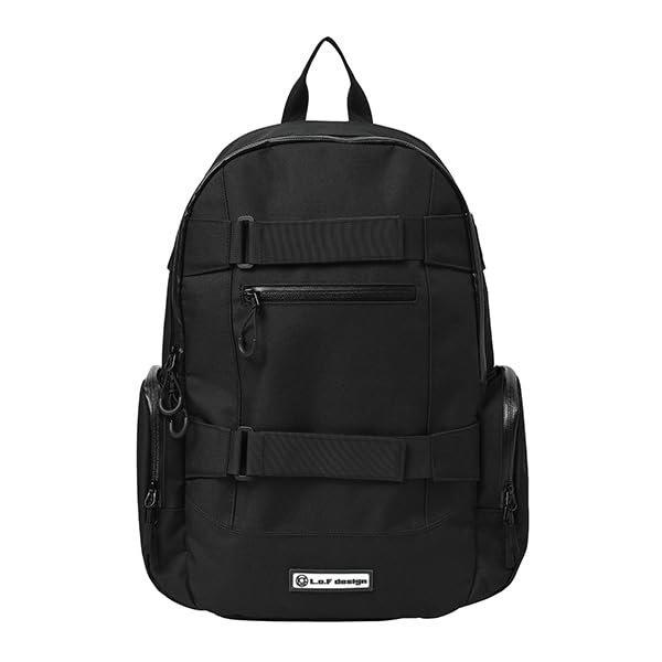 Fishing Backpack 2 Unisex Large Capacity PC Water Bottle Black [Kiu] - Waterproof, Water-repellent, (Men's & Women's), 22L, Pocket, Holder, Outdoor,