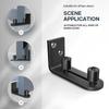 Heavy Duty Sliding Door Floor Guide Adjustable Roller Corrosion-Resistant Hardware Set for Home Office Sliding Doors
