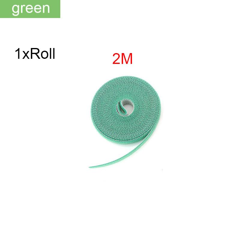 Zielony bandaż do roślin Regulowany podpórka do roślin Wielokrotnego użytku taśma mocująca Przewód rozgałęziony Przechowywanie przewodów Do akcesoriów domowych i ogrodowych