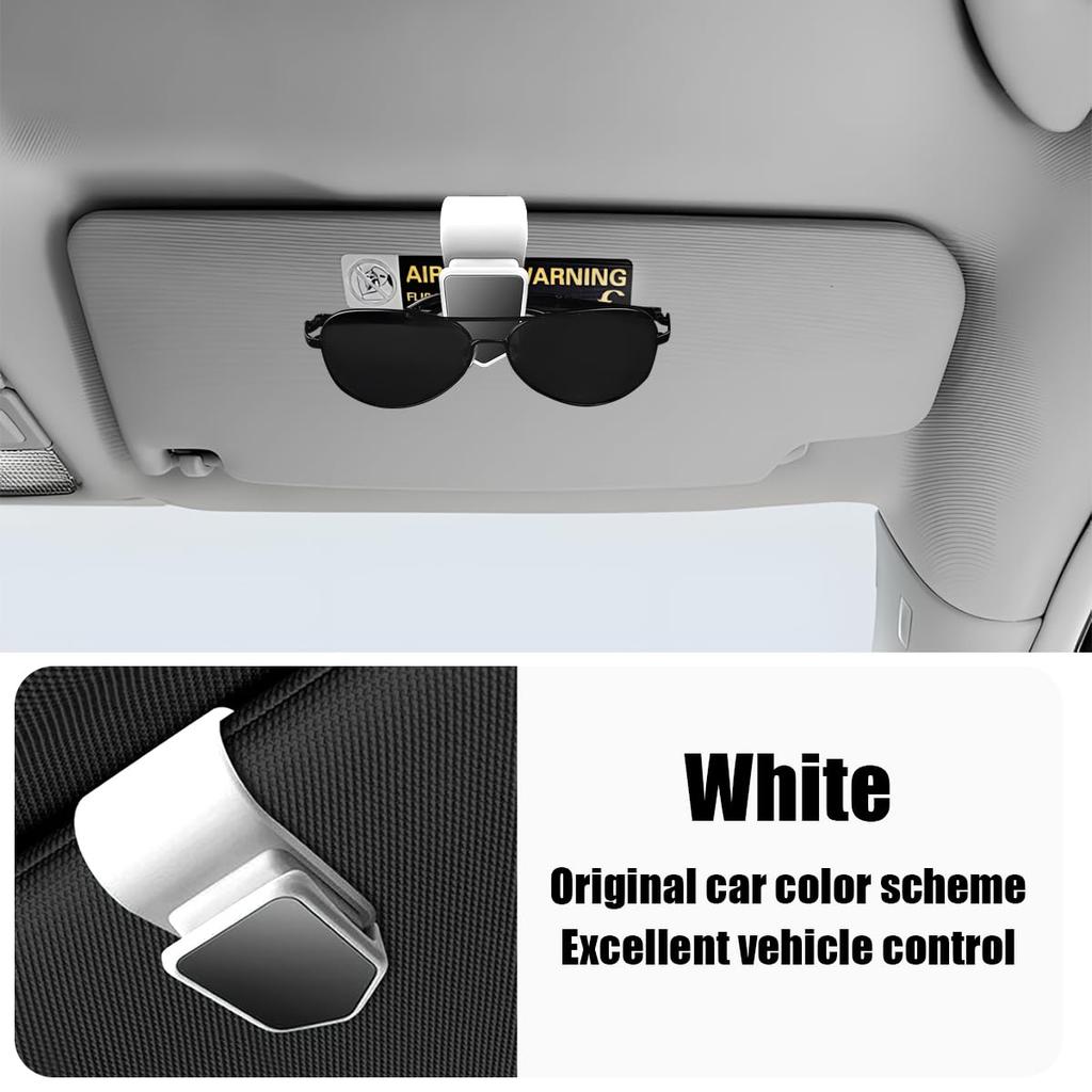 Sunglasses Holders for Car Sun Visor Vehicle Glasses Hanger Clip Auto Interior Eyeglass Ticket Card Clamp Organizer Accessories