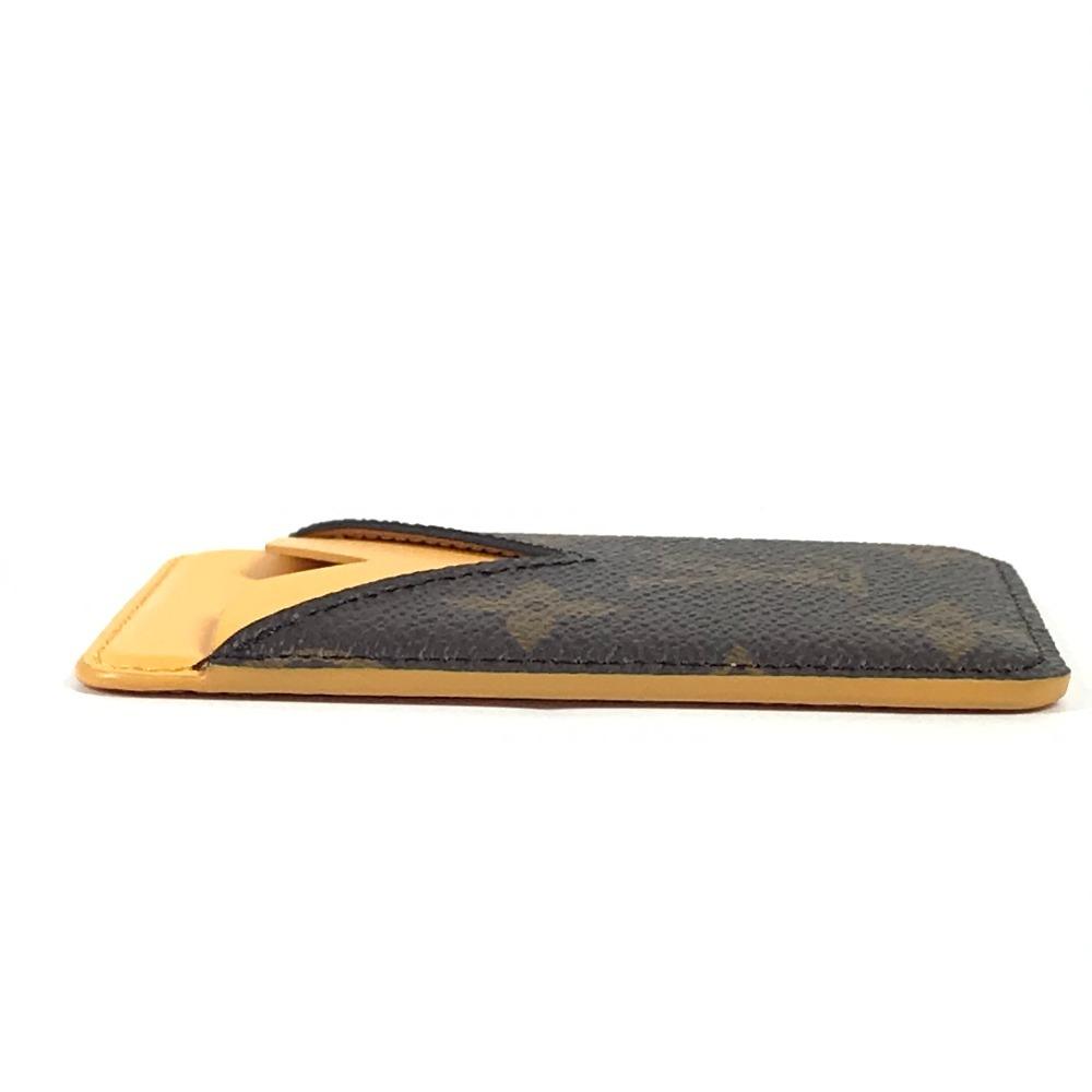 Louis Vuitton M12853 MonogramMacassar Porte Cult-Magnet MagSafe Card Case Holder