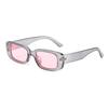 Rectangle Sunglasses for Women Men Trendy Y2k Retro 90s Sun Glasses UV400 Protection Cool Square Frame Sun Shades