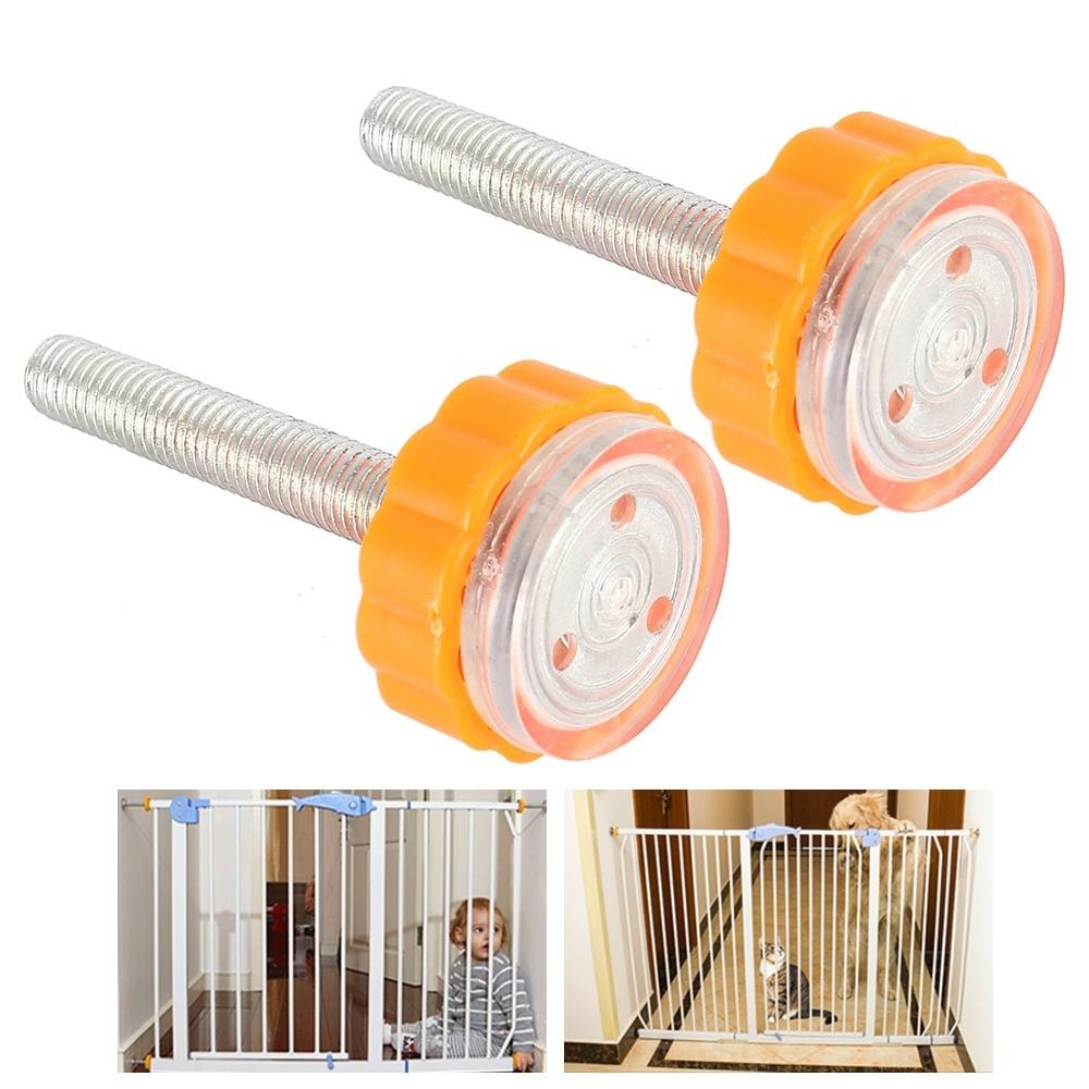 Buy Baby Safety Stairs Gate Screws/Bolts with Locking Nut Spare Part