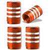 Aluminum Alloy Tire Valve Stem Caps 4 Pcs Universal Stem Covers for Cars Motorcycles and Bikes Auto Tire Accessoires Stem Caps1