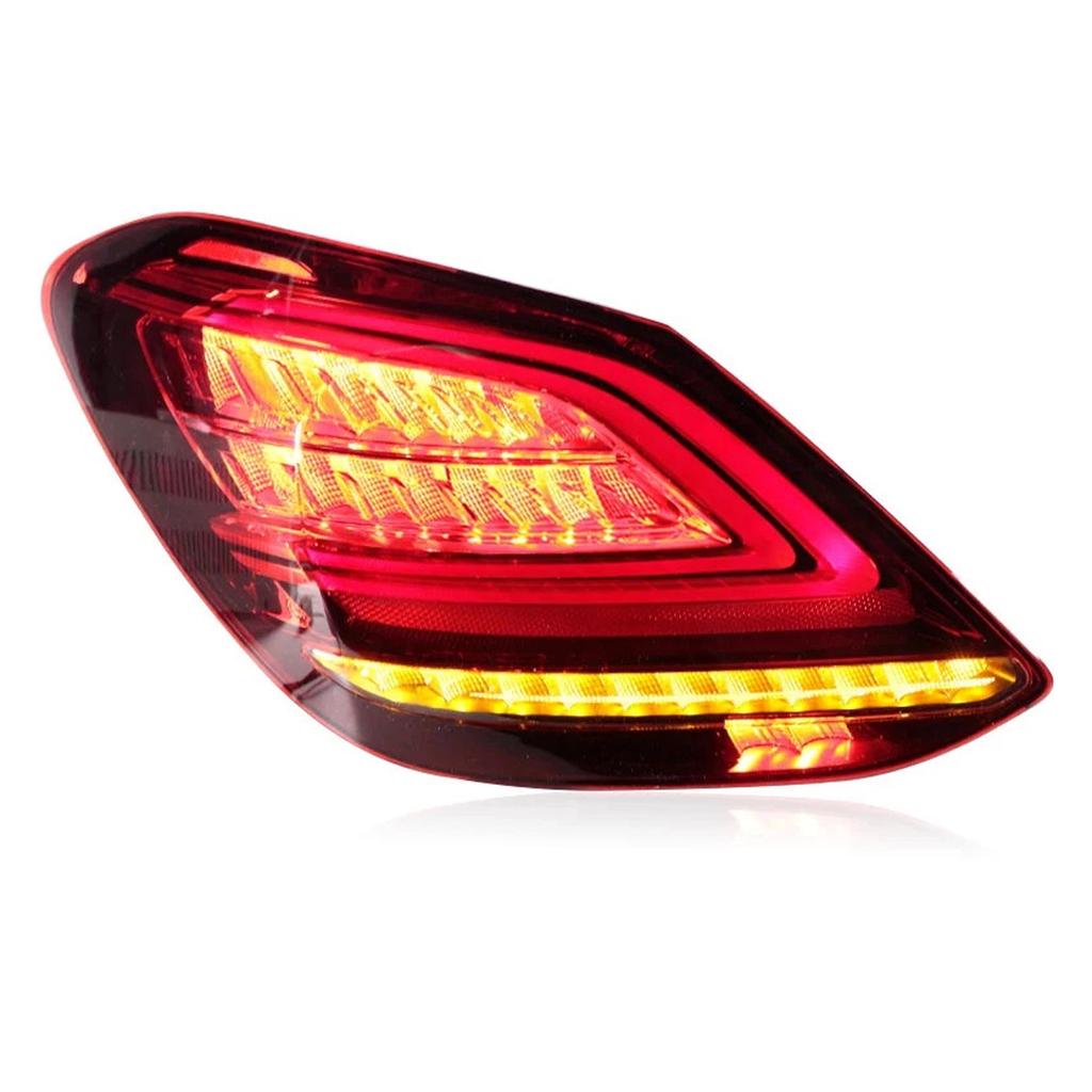 Left+Right LED Rear Tail Light Brake Lamp 2059067103 2059067203 For Mercedes C-Class W205 2019-2021