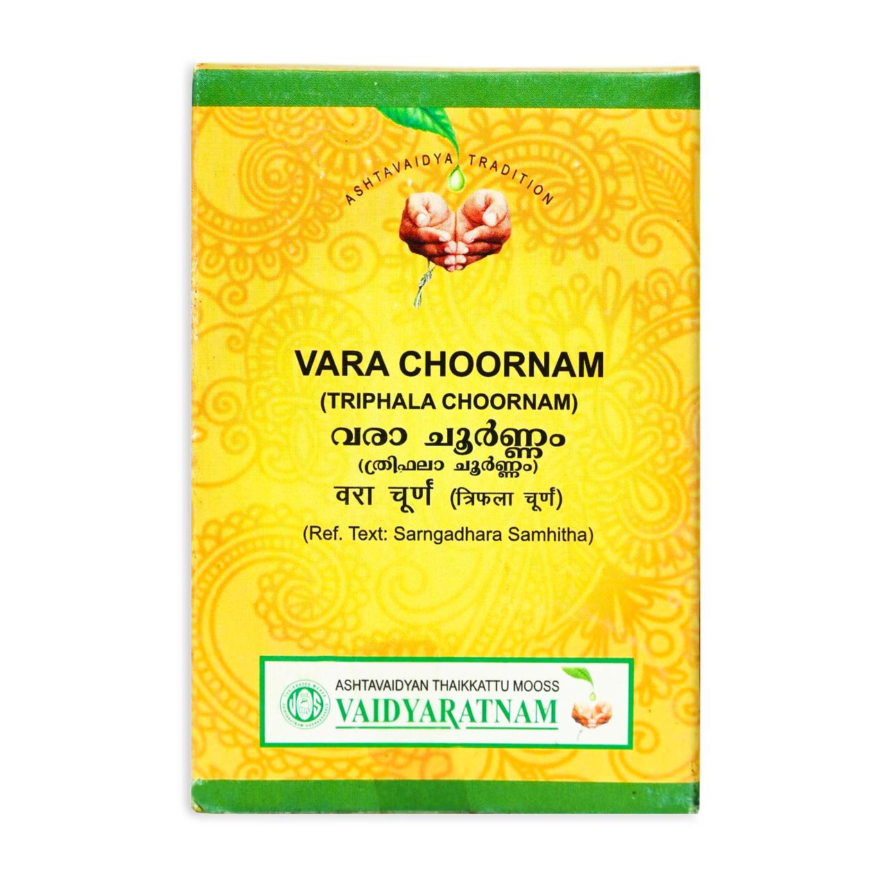 

Вара Чурнам (Трифала Чурна) (50 г), Vara Choornam, Vaidyaratnam