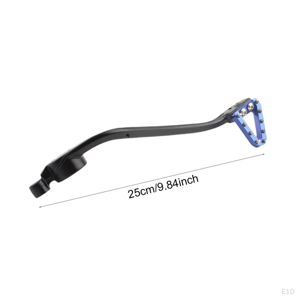 Motorcycle Rear Brake Pedal Foot Lever Accessories Spare Parts Premium Aluminum Alloy Replace for