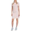 Emporio Armani EA7 SS24 Solid Logo Print Round Neck Short Sleeve Dress Women dresses Light-Pink 3DTA52-TJDQZ-1422