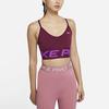 Nike Low Support Training Sports Vest Women tops Dark-Beetroot CT3765-638