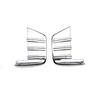 2Pcs Front Fascia Decor Cover Trim Accessories For + Chevy Silverado 1500