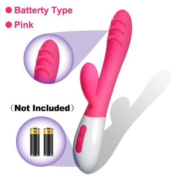 12 Modes G-Spot Vibrator Female Vagina Massager Clitoris Dual Vibrations Dildo Adult Sex Toys
