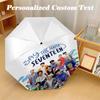 Portable Auto Folding Umbrella,SEVENTEEN 8 Rib Waterproof Umbrella For Camping Commute