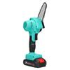 4in Electric Chain Saw Rechargeable Mini Electric Chainsaw Portable Electric Pruning ToolEU Plug