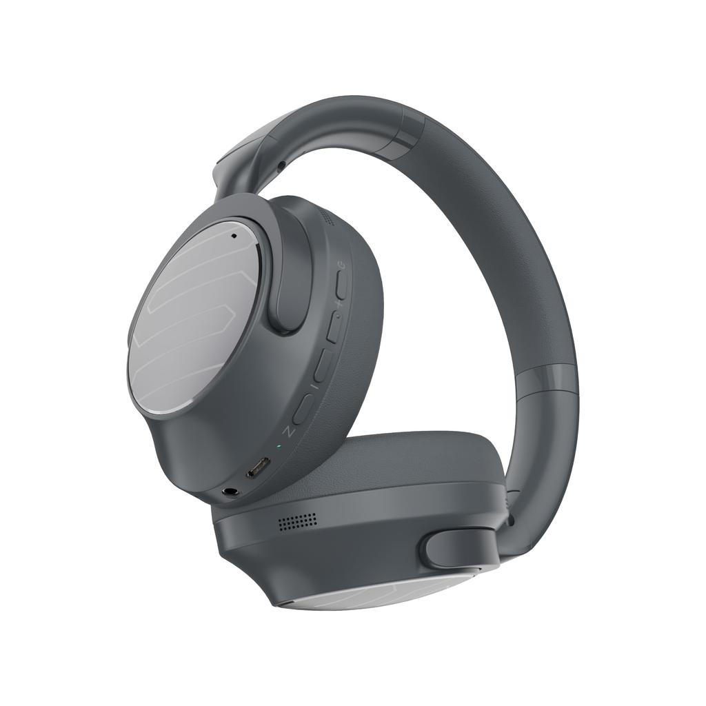 SOUL ULTRA WIRELESS X Wireless Headphones with Noise Silver Gray Cancelling,