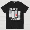 Black Knight Band 100% Cotton Summer Casual Cool Loose T-Shirt