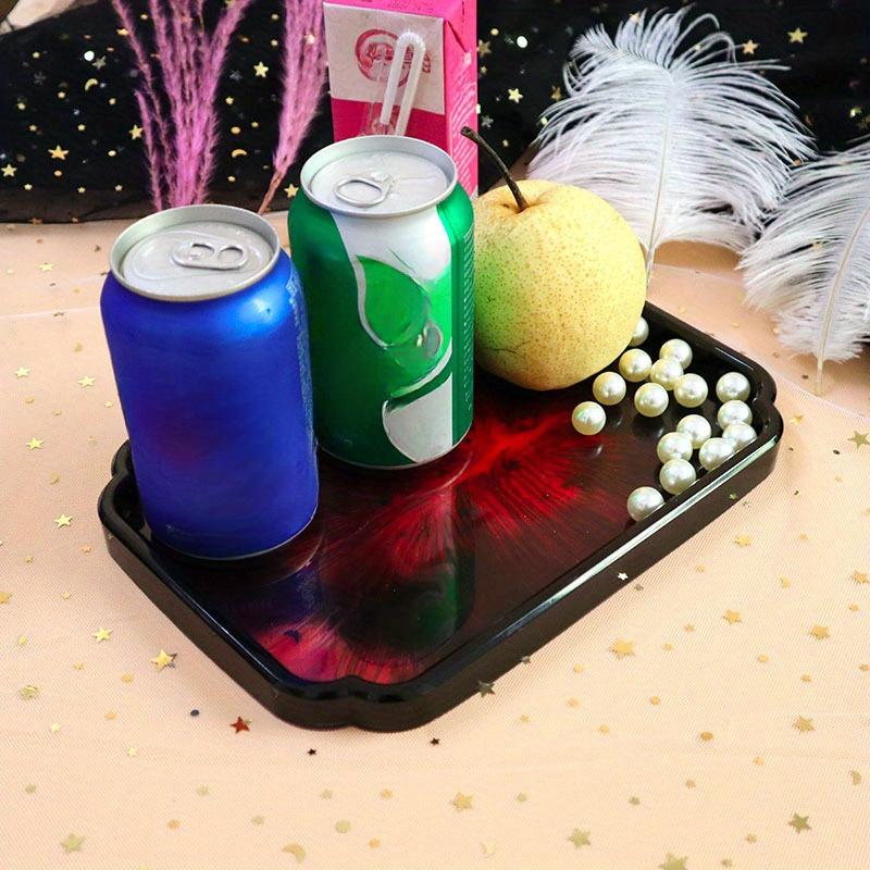 Aufbewahrungstablett-Silikonform, achteckige Form, Quincunx-Tablett, Schale, Gel-Epoxidharz-Formen für Blumentopf-Basis, Basteln, DIY-Gipsformen