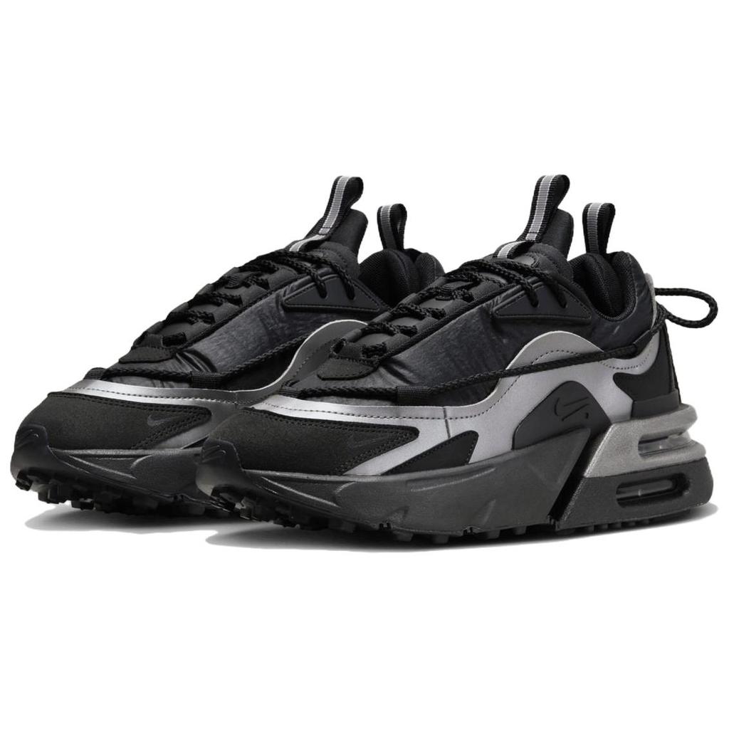 Nike Air Max Furyosa Svart Metallisk Mørk Grå Dame Sneakers Antrasitt HJ4319-001