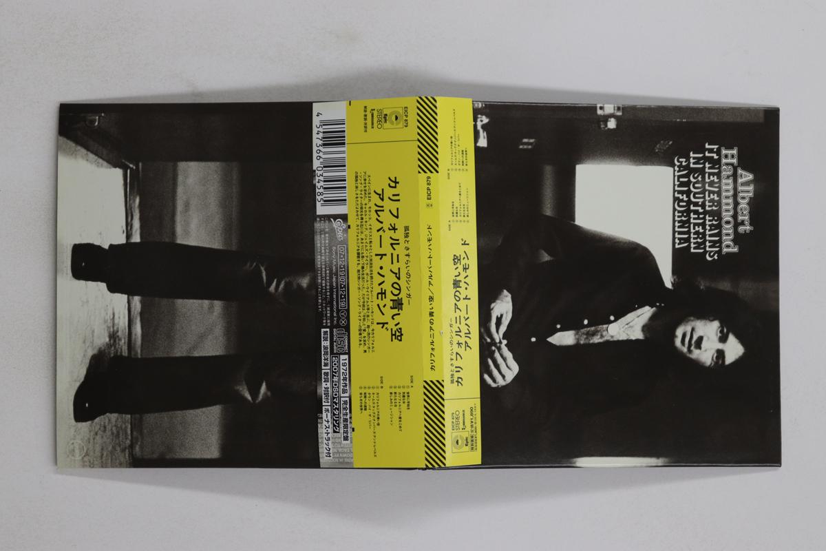 

CD ALBERT HAMMOND - It Never Rains In Southern Californ EICP879 EPIC 2007 Japan Obi Rock Used