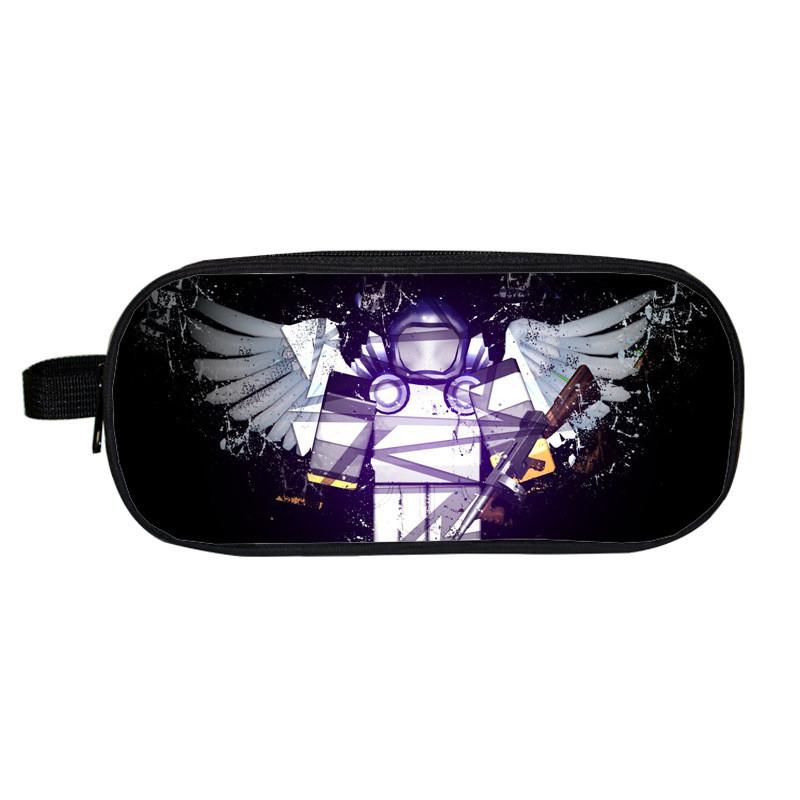 Roblox Cartoon Pencil Case For Boys And Girls With Durable Material**