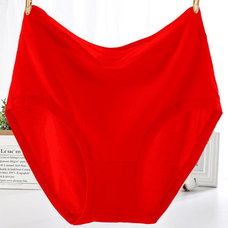 Large Size Women's High-waisted Underwear Is Soft and Breathable, Comfortable and Skin-friendly. Daily Panties