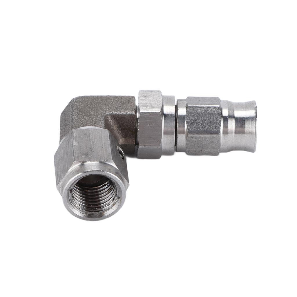 90 Grad AN3 Turbolader Schlauchanschluss Gelenk Edelstahl Korrosionsbeständigkeit für Auto